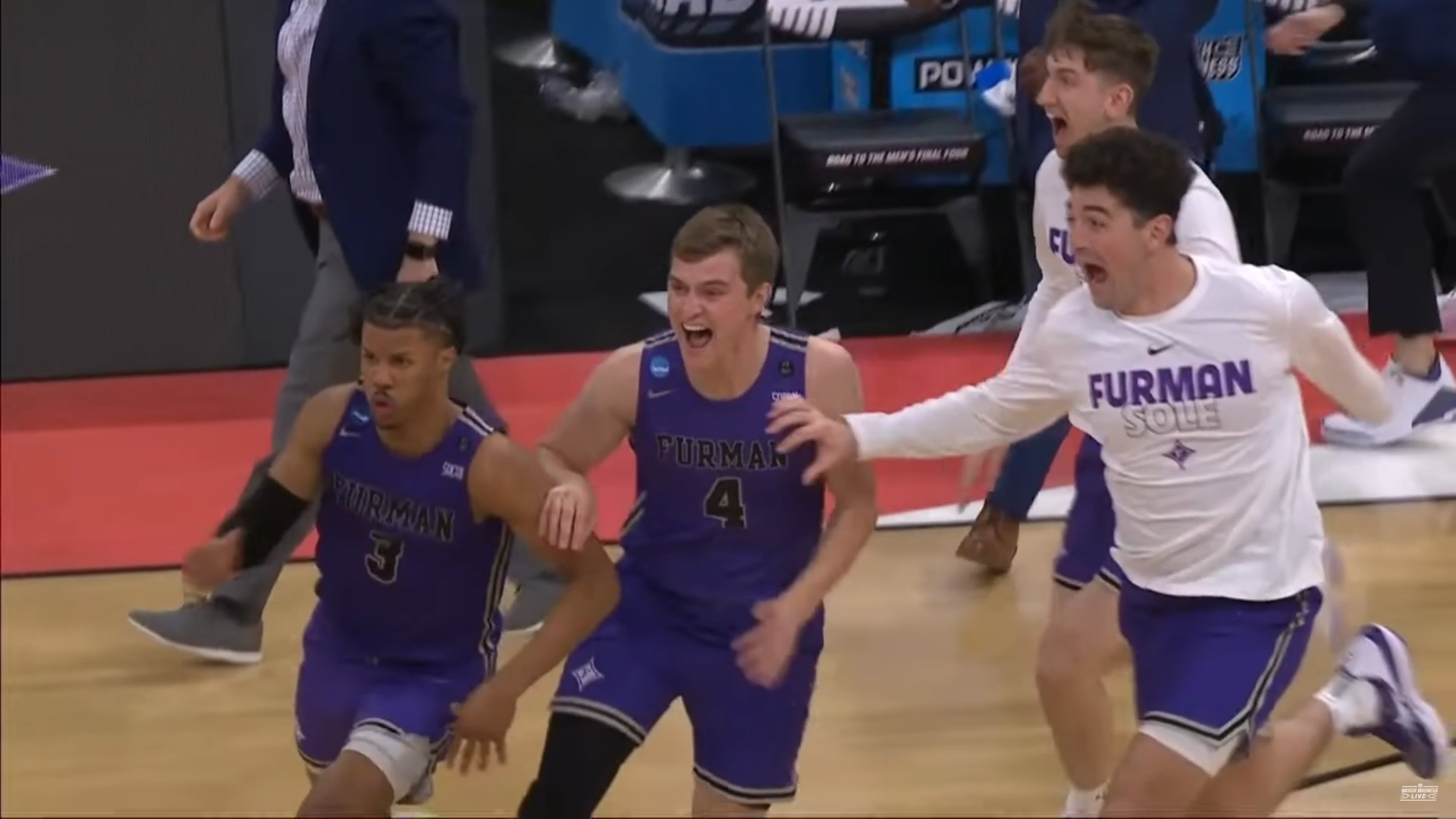 Furman Gets First Round March Madness Upset